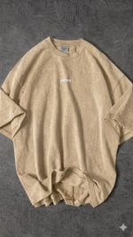 Premium Acid Wash Drop Shoulder T-Shirt - Image 7